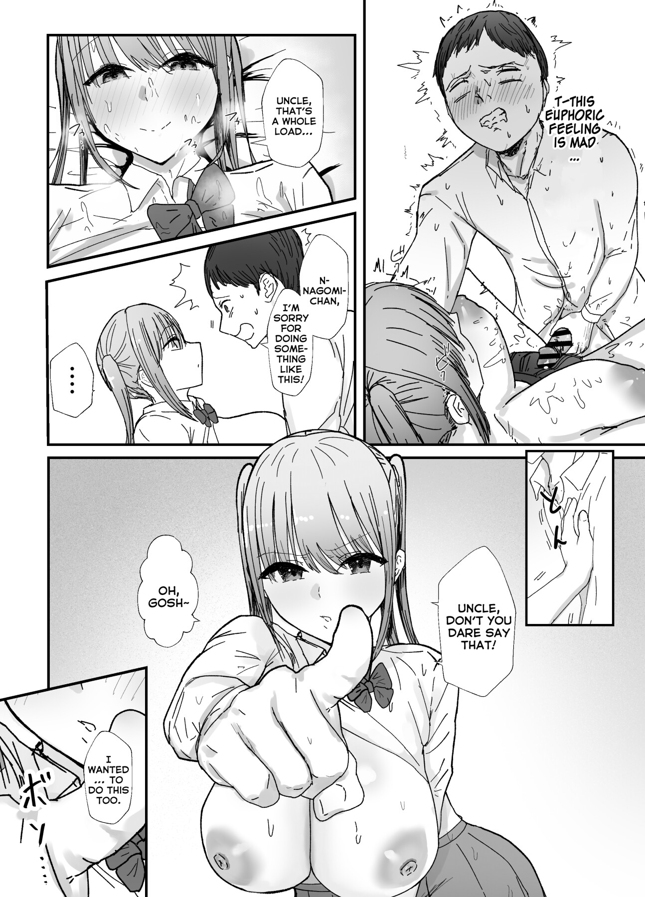 Hentai Manga Comic-My busty niece, a high school girl living with me, gives me a lot of comfort through sweet sex.-Read-31